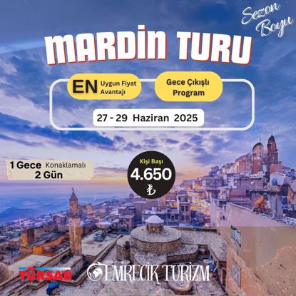 MARDİN   TURU 27 Haziran 2025 resmi