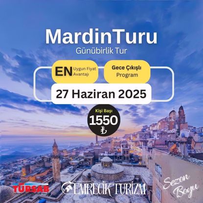 MARDİN GÜNÜ BİRLİK TURLAR resmi